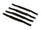 RedRock Paracord Grab Handles; Front and Rear; Black (21-24 Bronco 4-Door)