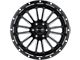 Impact Wheels 833 Gloss Black Milled 6-Lug Wheel; 20x10; -12mm Offset (22-24 Bronco Raptor)