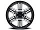 ION Wheels TYPE 147 Black Machined 6-Lug Wheel; 17x9; 0mm Offset (22-24 Bronco Raptor)