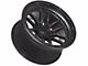 Lock Off-Road Krawler Matte Black with Matte Black Ring 6-Lug Wheel; 20x10; -18mm Offset (22-24 Bronco Raptor)