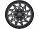 Lock Off-Road Lunatic Matte Grey with Matte Black Ring 6-Lug Wheel; 20x10; -18mm Offset (22-24 Bronco Raptor)