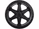 Lock Off-Road Olympus Matte Black with Matte Black Ring 6-Lug Wheel; 17x9; -35mm Offset (22-24 Bronco Raptor)