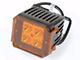 Rugged Ridge 3-Inch LED Light Cover; Amber