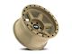 Dirty Life Compound Desert Sand 6-Lug Wheel; 20x10; -12mm Offset (22-24 Bronco Raptor)