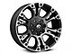 Fuel Wheels Vapor Matte Black with Gray Tint 6-Lug Wheel; 18x9; -13mm Offset (21-24 Bronco, Excluding Raptor)