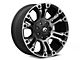 Fuel Wheels Vapor Matte Black with Gray Tint 6-Lug Wheel; 17x9; -12mm Offset (21-24 Bronco, Excluding Raptor)