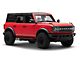 Go Rhino Dominator Xtreme D6 Side Step Bars; Textured Black (21-24 Bronco 4-Door)