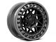 Black Rhino Alpha Matte Black with Gunmetal Lip 6-Lug Wheel; 18x9; 0mm Offset (22-24 Bronco Raptor)