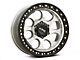 KMC Riot SBL Machined with Satin Black Lip 6-Lug Wheel; 18x9; 18mm Offset (21-24 Bronco, Excluding Raptor)