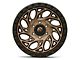 Fuel Wheels Runner OR Bronze with Black Ring 6-Lug Wheel; 18x9; -12mm Offset (21-24 Bronco, Excluding Raptor)