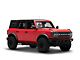 Attica 4x4 Terra Series Side Step Bars; Textured Black (21-24 Bronco 4-Door)