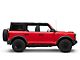 Attica 4x4 Terra Series Side Step Bars; Textured Black (21-24 Bronco 4-Door)