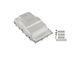 B&M 10R80 Hi-TEK Deep Heavy Duty Transmission Pan; Silver (21-24 Bronco)