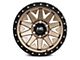 Hardrock Offroad H106 Matte Bronze 6-Lug Wheel; 17x9; -12mm Offset (22-24 Bronco Raptor)