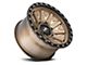 Hardrock Offroad H106 Matte Bronze 6-Lug Wheel; 17x9; -12mm Offset (22-24 Bronco Raptor)