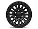 Fuel Wheels Rincon Matte Black with Gloss Black Lip 6-Lug Wheel; 20x9; 1mm Offset (21-24 Bronco, Excluding Raptor)