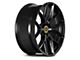 Vossen HF6-4 Satin Black 6-Lug Wheel; 20x10; -18mm Offset (22-24 Bronco Raptor)