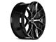 Vossen HF6-4 Tinted Gloss Black 6-Lug Wheel; 20x10; -18mm Offset (22-24 Bronco Raptor)