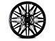 Vossen HF6-5 Tinted Gloss Black 6-Lug Wheel; 20x9.5; 15mm Offset (22-24 Bronco Raptor)