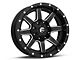 Fuel Wheels Maverick Matte Black Milled 6-Lug Wheel; 22x10; 10mm Offset (21-24 Bronco, Excluding Raptor)