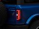 LED Tail Lights; Black Housing; Clear Lens (21-24 Bronco w/ Factory LED Tail Lights, Excluding Raptor)