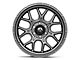 Fuel Wheels Tech Matte Anthracite 6-Lug Wheel; 18x9; 1mm Offset (21-24 Bronco, Excluding Raptor)