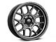 Fuel Wheels Tech Matte Anthracite 6-Lug Wheel; 18x9; 1mm Offset (21-24 Bronco, Excluding Raptor)