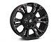 Fuel Wheels Vapor Matte Black Double Dark Tint 6-Lug Wheel; 18x9; 19mm Offset (21-24 Bronco, Excluding Raptor)