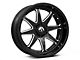 Fuel Wheels Hammer Gloss Black Milled 6-Lug Wheel; 20x10; -18mm Offset (22-24 Bronco Raptor)