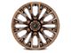 Fuel Wheels Rebar Platinum Bronze Milled 6-Lug Wheel; 20x9; 1mm Offset (22-24 Bronco Raptor)