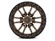 Fuel Wheels Rebel Matte Bronze with Black Bead Ring 6-Lug Wheel; 18x9; 1mm Offset (22-24 Bronco Raptor)