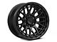 KMC Technic Satin Black 6-Lug Wheel; 18x9; 18mm Offset (22-24 Bronco Raptor)