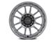 KMC Wrath Matte Anthracite 6-Lug Wheel; 20x9; 0mm Offset (22-24 Bronco Raptor)