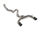 RedRock Cat-Back Exhaust with Black Tips (21-24 Bronco 4-Door, Excluding Raptor)