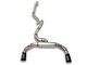 RedRock Cat-Back Exhaust with Black Tips (21-24 Bronco 4-Door, Excluding Raptor)