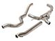 RedRock Cat-Back Exhaust with Black Tips (21-24 Bronco 4-Door, Excluding Raptor)