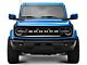 RedRock Side Mirror Turn Signal Covers; Smoked (21-24 Bronco)