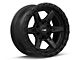 Vortek Off-Road VRT-602 Satin Black 6-Lug Wheel; 18x9; -12mm Offset (21-24 Bronco, Excluding Raptor)