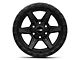 Vortek Off-Road VRT-602 Satin Black 6-Lug Wheel; 18x9; -12mm Offset (21-24 Bronco, Excluding Raptor)