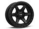 Vortek Off-Road VRT-602 Satin Black 6-Lug Wheel; 18x9; -12mm Offset (21-24 Bronco, Excluding Raptor)