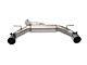 RedRock Axle-Back Exhaust with Black Tips (21-24 Bronco, Excluding Raptor)