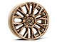 Fuel Wheels Rebar Platinum Bronze Milled 6-Lug Wheel; 20x10; -18mm Offset (21-24 Bronco, Excluding Raptor)