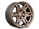 Fuel Wheels Slayer Matte Bronze 6-Lug Wheel; 20x9; 1mm Offset (21-24 Bronco, Excluding Raptor)