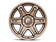 Fuel Wheels Slayer Matte Bronze 6-Lug Wheel; 20x9; 1mm Offset (21-24 Bronco, Excluding Raptor)