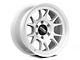 KMC Range Gloss Silver with Machined Face 6-Lug Wheel; 17x8.5; -10mm Offset (21-24 Bronco, Excluding Raptor)