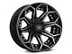 4Play 4P80R Brushed Black 6-Lug Wheel; 20x9; 0mm Offset (21-24 Bronco, Excluding Raptor)