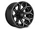 4Play 4P80R Brushed Black 6-Lug Wheel; 20x9; 0mm Offset (21-24 Bronco, Excluding Raptor)