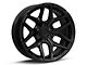 Fuel Wheels Fusion Forged Flux Gloss Black 6-Lug Wheel; 17x9; 1mm Offset (22-24 Bronco Raptor)