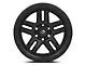 Fuel Wheels Ammo Matte Black 6-Lug Wheel; 20x10; -18mm Offset (21-24 Bronco, Excluding Raptor)