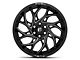 Fuel Wheels Runner Gloss Black Milled 6-Lug Wheel; 20x9; 1mm Offset (21-24 Bronco, Excluding Raptor)